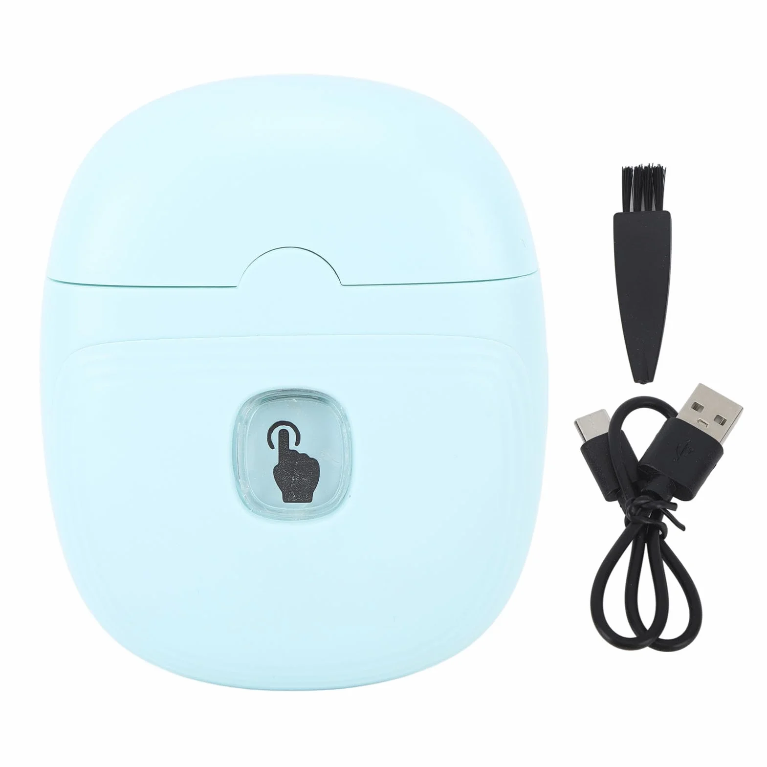 Elektryczna Automatyczna Obcinaczka do Paznokci LED Light, Bezpieczny Trymer do Paznokci USB do ładowania dla Dziecka dla Dorosłych Wszechstronny i Niezawodny (Herbata Zielona)