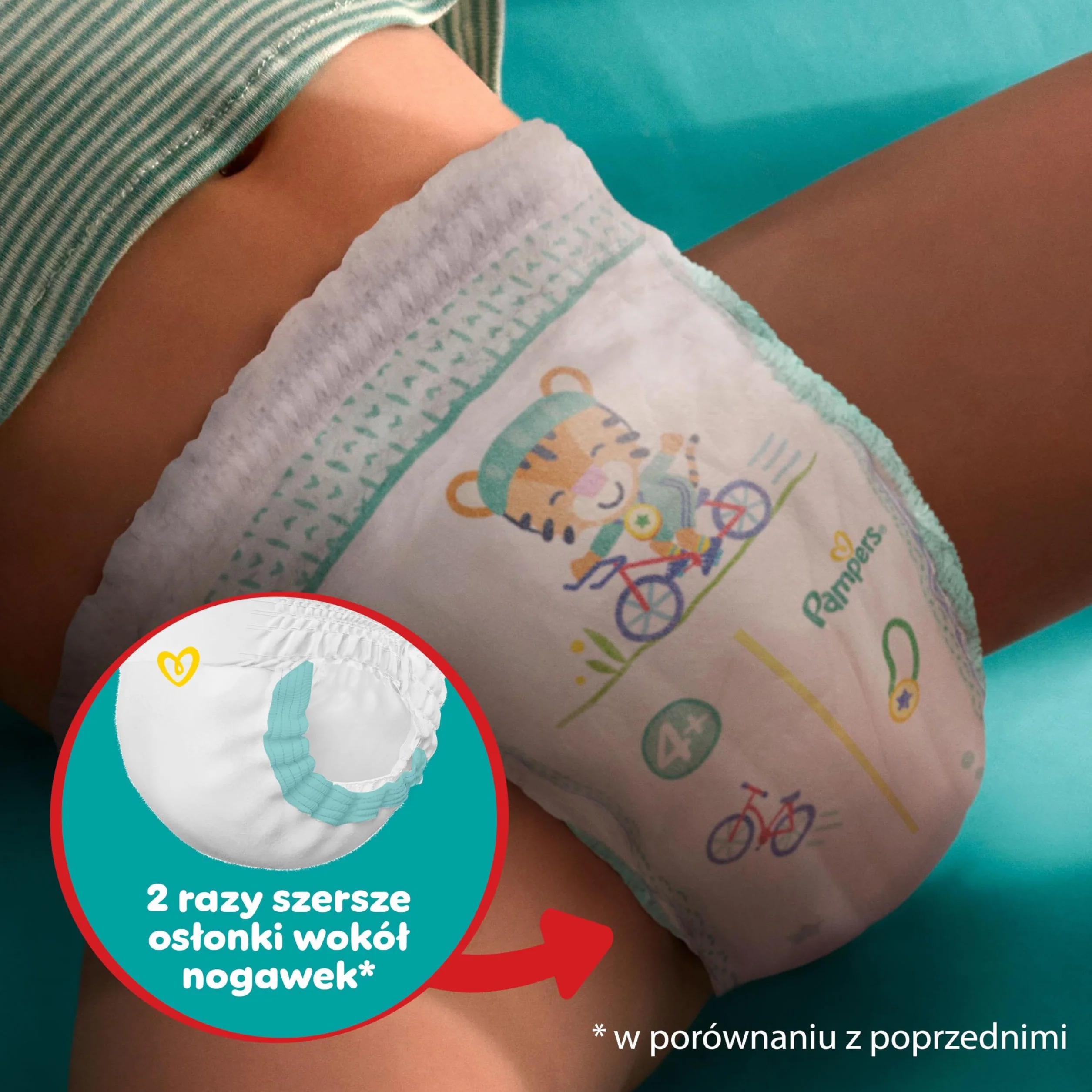 Pieluchomajtki Pampers Active Baby, rozmiar 3, pieluszki 204, 6kg-11kg