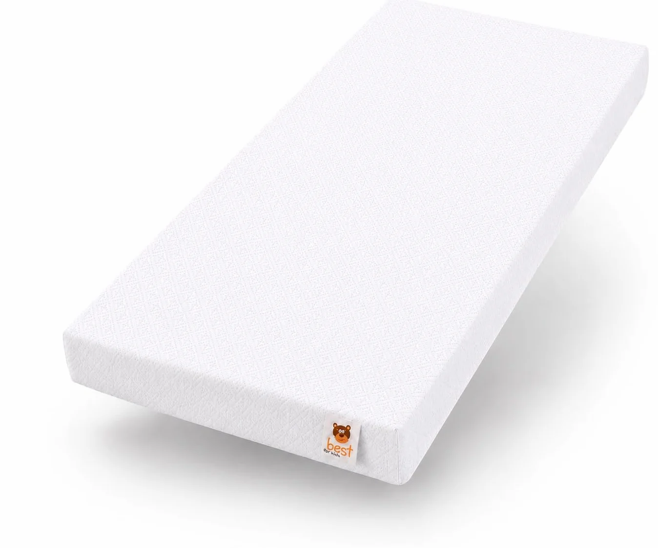 Comfort materac Maxi – 70 x 140 x 10 cm – zrównoważony – można go zwinąć, sprawdzony pod kątem substancji szkodliwych, certyfikat, 100% polibawełna, poszewka nadająca się do prania