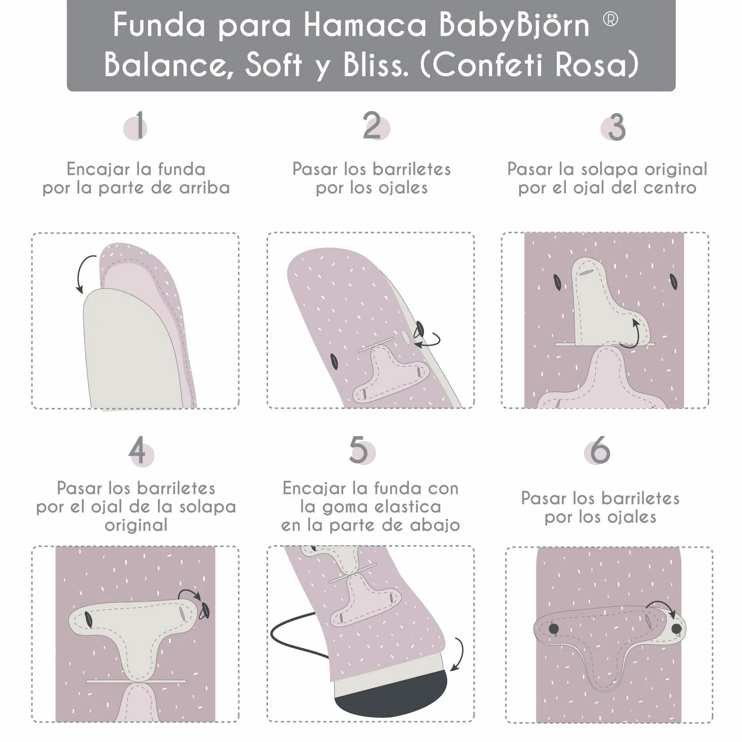Hipoalergiczny, hipermiękki i oddychający pokrowiec bawełniany do hamaka BabyBjörn® Balance, Soft i Bliss (Basic Aquamarine Rayit)