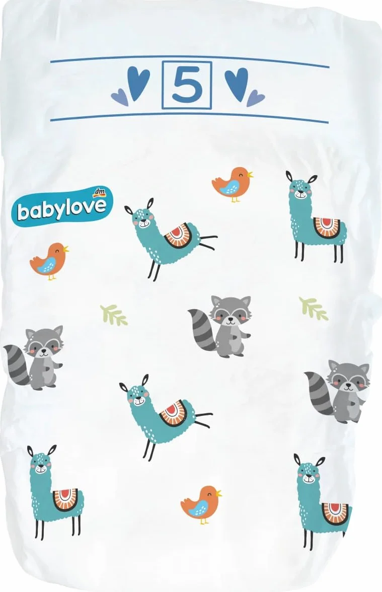 babylove pieluchy premium aktywne plus rozmiar 5, junior 12-25 kg, opakowanie Jumbo, 2 x 36 sztuk, 72 szt.