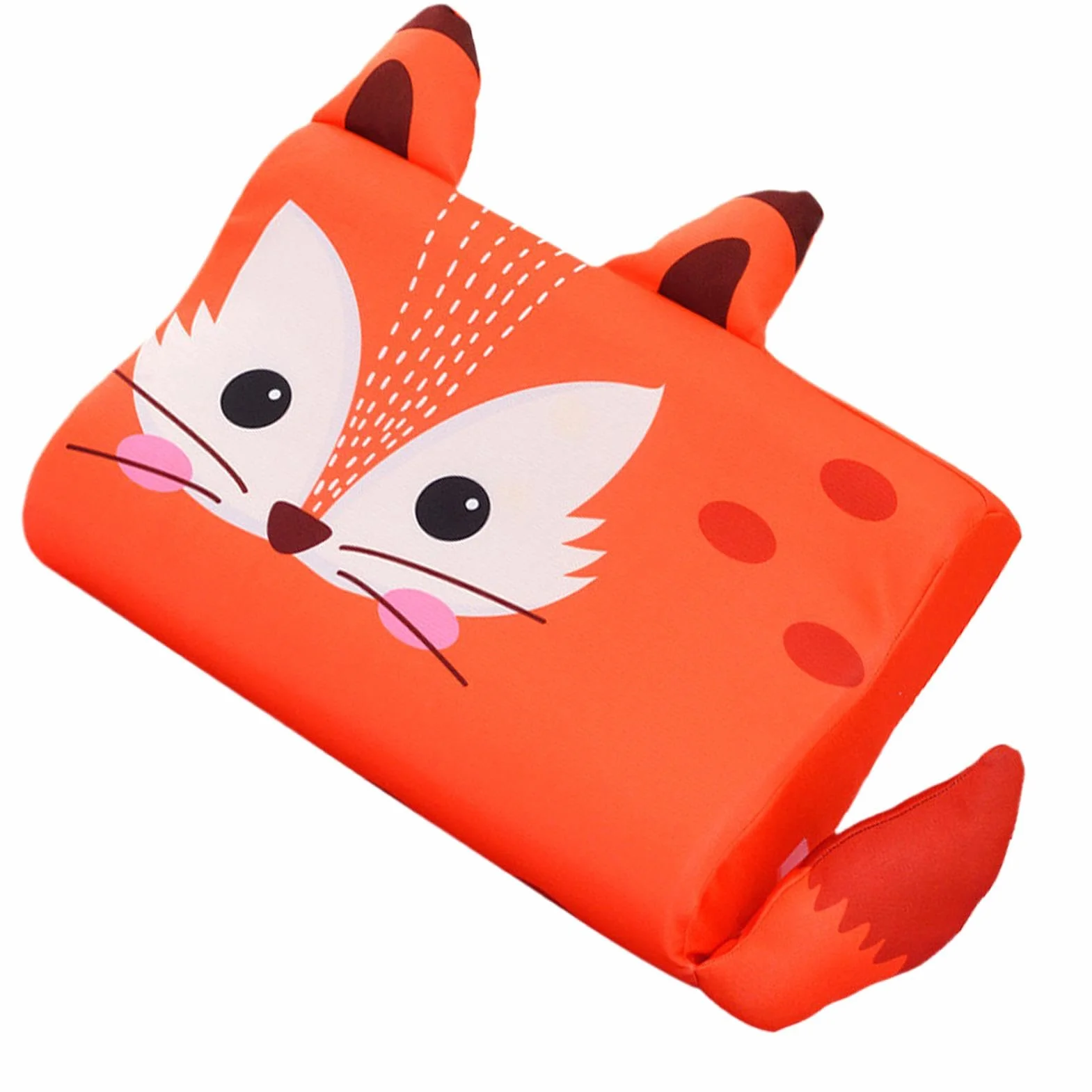 Animal Design Poduszka do spania dla dzieci, Wsparcie szyjne Ergonomiczna poduszka chłodząca, Oddychająca poduszka podróżna na łóżko dla chłopców i dziewcząt, Idealna do spania, Poduszki dla