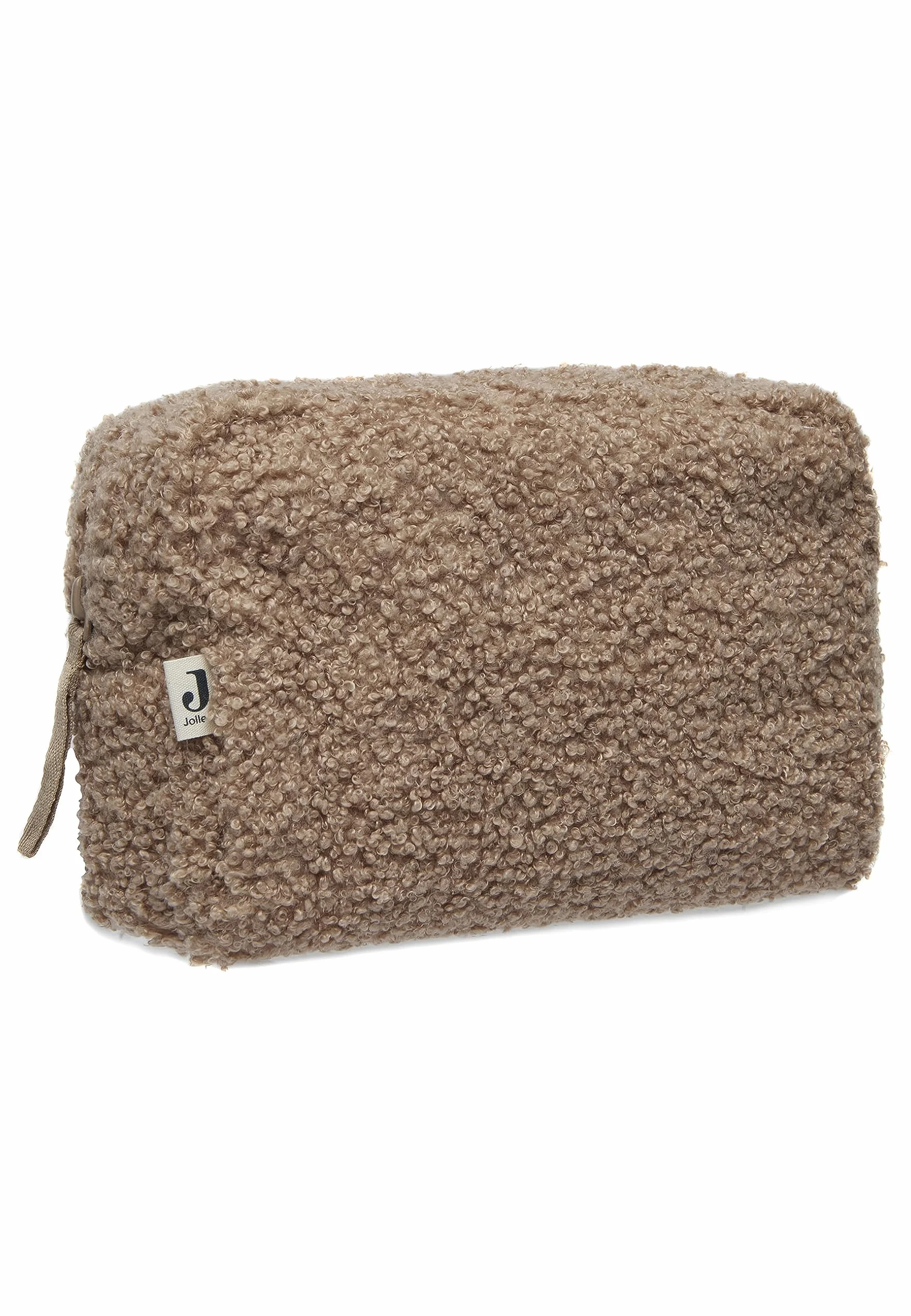 Jollein 053-577-66067 torba do pielęgnacji torebeczki na podróż Boucle/kokarda Biscuit, biszkopt, Boucle torba na pieluchy/kosmetyczka/organizer