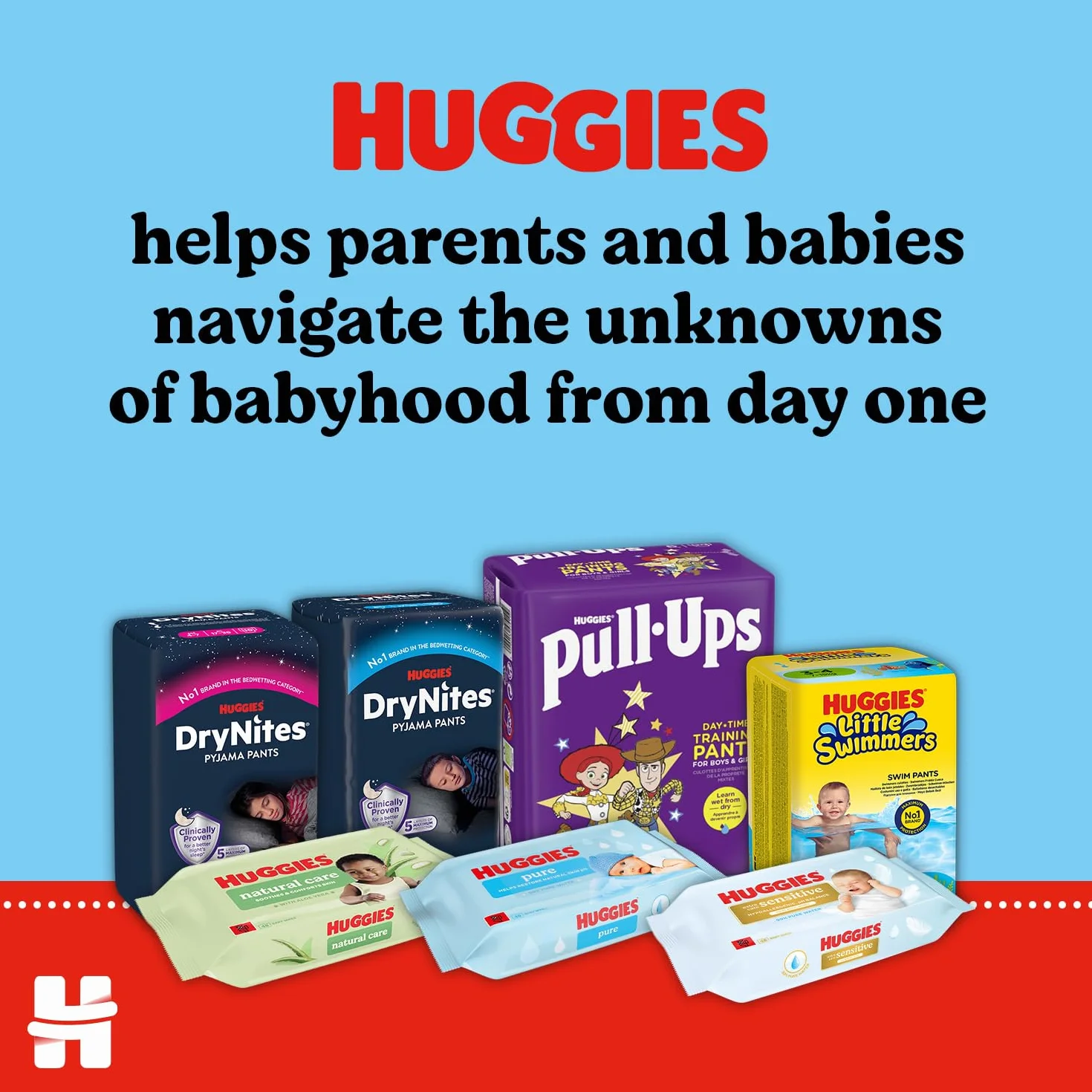 Huggies Chusteczki dla niemowląt z czystego plastiku – 99% chusteczki nawilżane wodą, bezzapachowe, hipoalergiczne, lepsze czyszczenie, miękkie i delikatne dla delikatnej skóry niemowląt – 18 sztuk