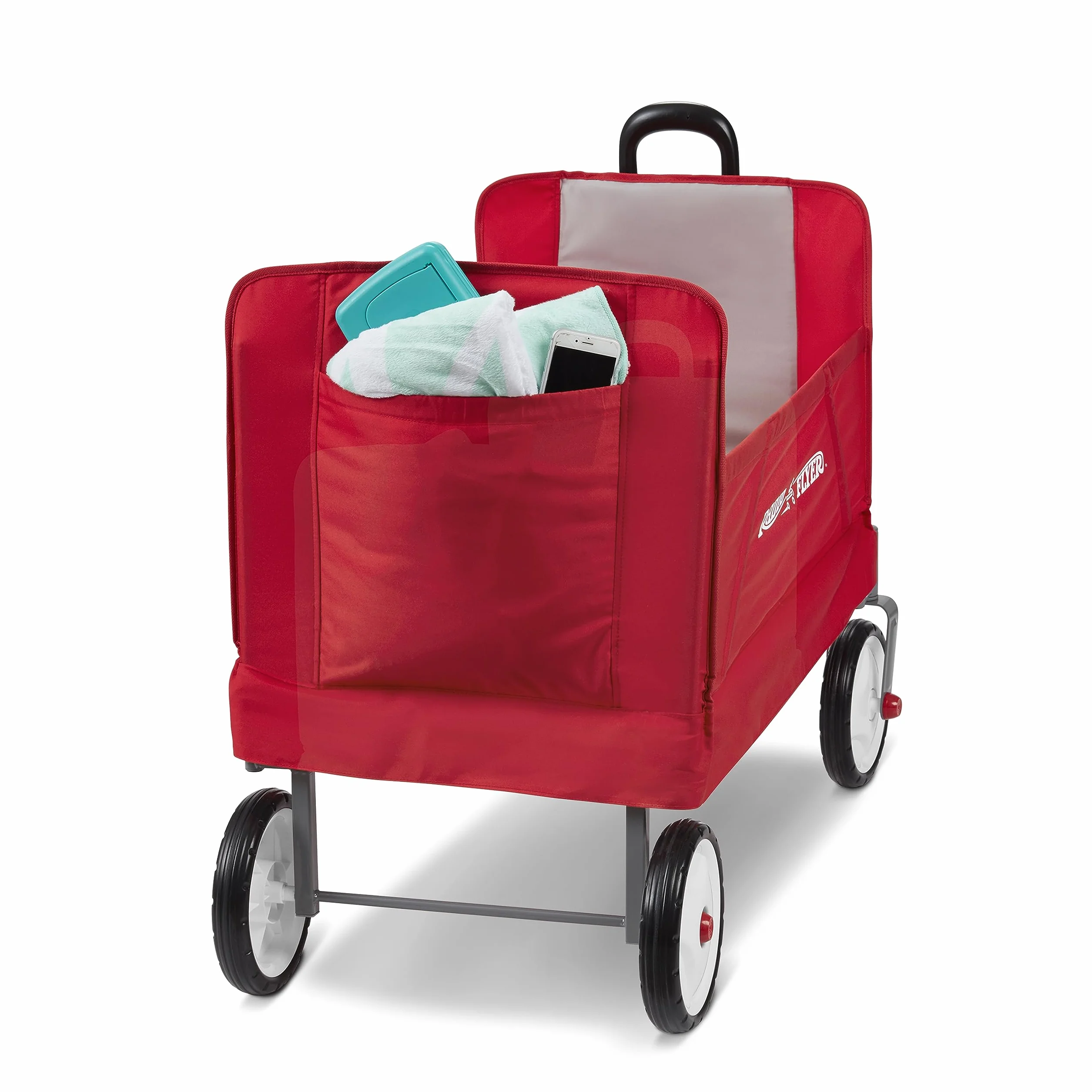 Radio Flyer 3956A EZ wózek składany dla dzieci, ogród i wózek towarowy, wiek 1,5 +