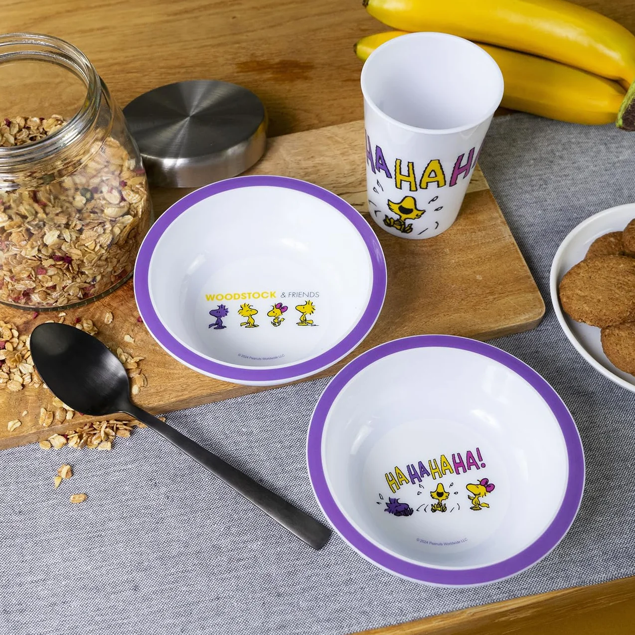Miseczka na musli Peanuts Woodstock zestaw 2 szt. 300 ml PP